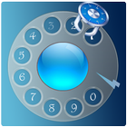 Old Phone Dialer Screen Lock-icoon