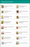 Resep Kue Pastry Terbaru screenshot 1