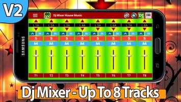 Dj Mixer House Music постер