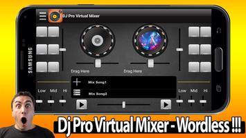 DJ Pro Virtual Mixer Affiche
