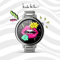 Nicole Miller Watch Face Plakat