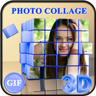 Gif 3D Photo Collage Maker icône