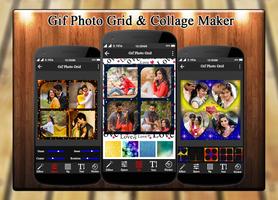 Gif Photo Grid And Gif Photo Collage Maker 2018 Affiche