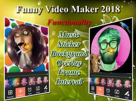 FunnyFace Video Maker & Funny Video SlideshowMaker Affiche