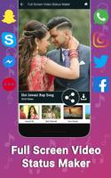 Full Screen Video Status Maker capture d'écran 2