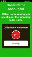 Caller Name Announcer Free poster