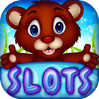 Teddybeer slots - Free Spin-icoon