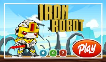 Iron Robot Ultron Fight Affiche