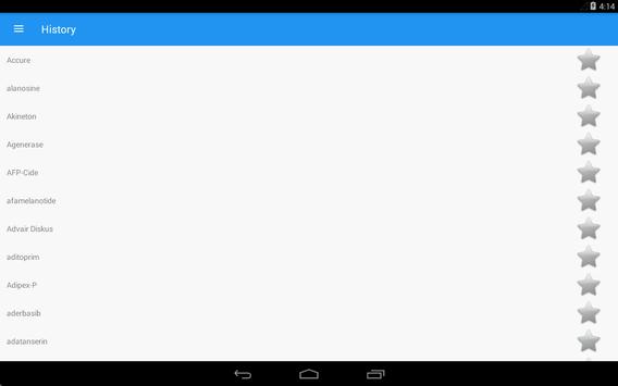 Drugs Dictionary (Free) 截图 14