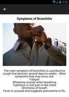 Bronchitis Symptoms capture d'écran 2