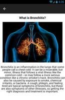 Bronchitis Symptoms capture d'écran 1
