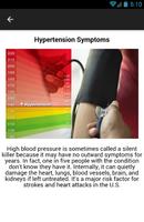 Hypertension Symptoms capture d'écran 1