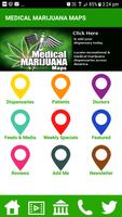 Medical Marijuana Maps Plakat