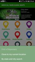 Medical Marijuana Maps syot layar 1