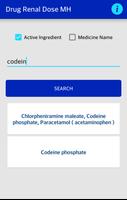 Drug Renal Dose MH الملصق