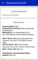 Drug Renal Dose MH capture d'écran 1