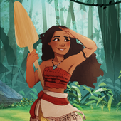 Princess Moa Dash Run In Jungle 3D icon