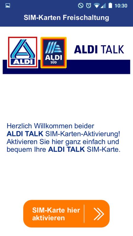 ALDI TALK Aktivierung APK-Download - Kostenlos ...