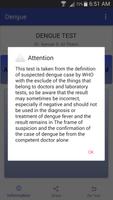 Dengue fever test скриншот 1