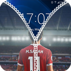 Mohamed Salah Zipper Lock Screen ikona