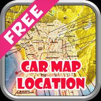 Car Map Locate Guide For GTA 5 الملصق