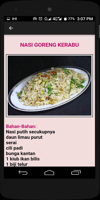 Nasi Goreng Pelbagai Jenis Resepi For Android Apk Download