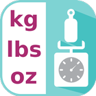 آیکون‌ Weight Conversion (kg, lb, oz)