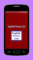 English Nouns List 포스터