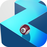 Zig Zag Road Ball Game