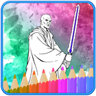 How To Color Star Wars Adult Coloring Pages-icoon