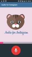 Audio For Instagram پوسٹر