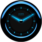 A-BLUE Analog Clock Widget icône