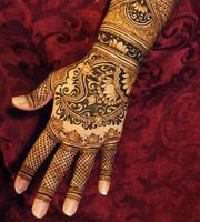 Mehndi Flower Ideas পোস্টার