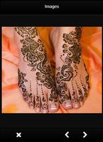 Mehndi Simple Designs For Foot poster