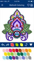 Mehandi Designs - Mehandi Colouring Book Affiche