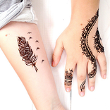 Мехенди шаблоны эскизы