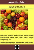 Menu Diet Sehat imagem de tela 2