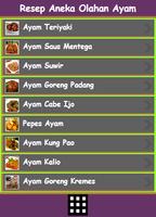 Resep Aneka Olahan Ayam পোস্টার