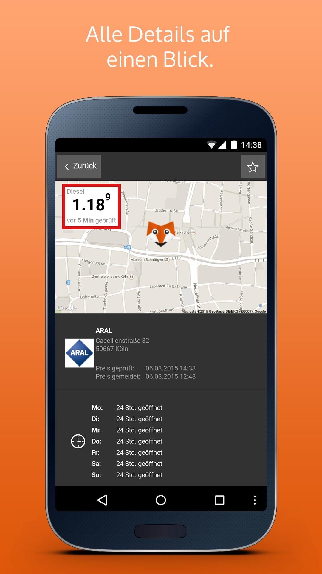Tankfuchs Gunstig Tanken Fur Android Apk Herunterladen