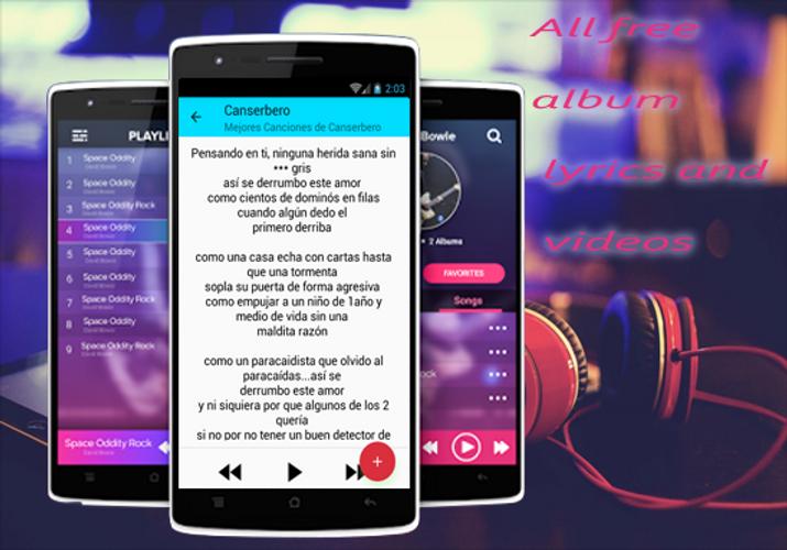 Descarga de APK de Canserbero Musica de Pensando en ti y Videos para Android