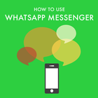 How to use WhatsApp Messenger icon