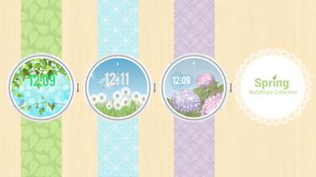 Spring Collection Watch Face الملصق
