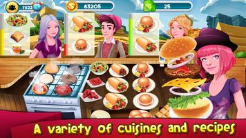 Jeux de Cuisine Chef Restaurant: Burger Fièvre Affiche