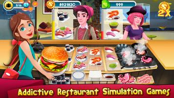 Cooking Games Kitchen Rising اسکرین شاٹ 1