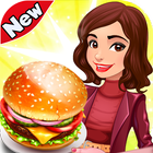 Cooking Tasty Food Restaurant Burger Fever Games icône