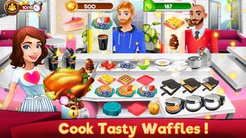 Cooking Kitchen Chef - Restaurant Food Girls Games پوسٹر