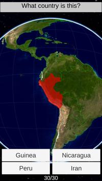 3d earth quiz country maps captura de pantalla de la apk
