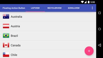 Floating Action Button 截图 1