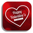 Dễ thương Ngày Valentine Thẻ biểu tượng