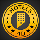 Hotels 4D icon